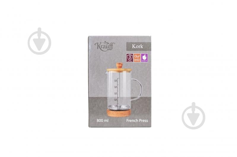 Френч-пресс Krauff 800 мл 26-293-003 - фото 4