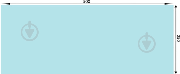 Плитка Tiger бирюзовая 25x50 - фото 2