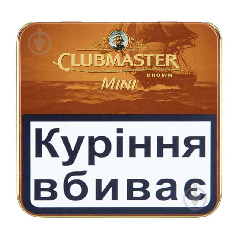 Сигариллы Clubmaster MINI BROWN МА"20 - фото 2