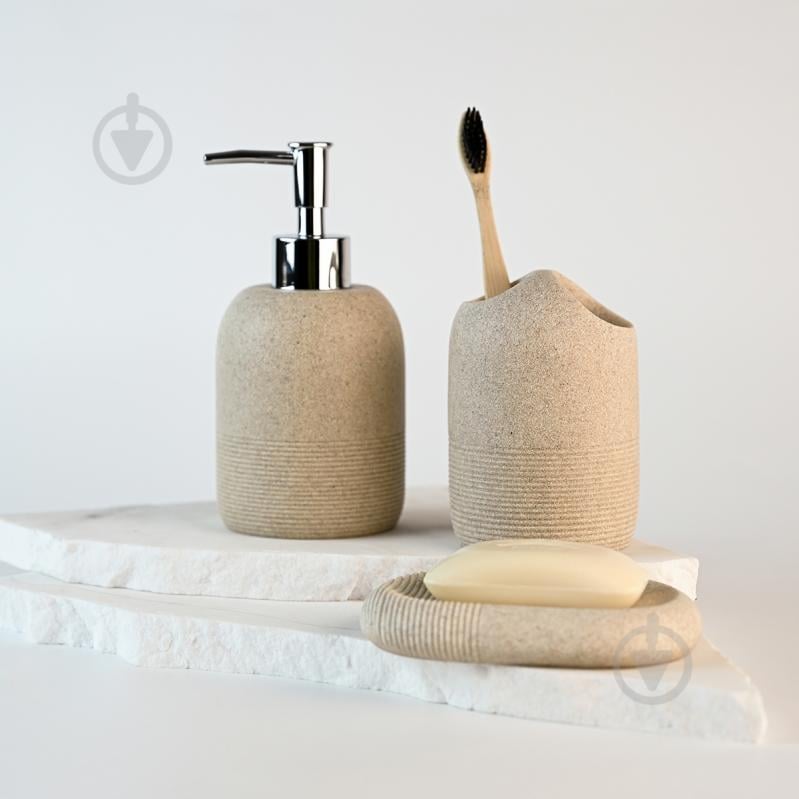 Дозатор для жидкого мыла MVM BA-04 Beige Boston - фото 15
