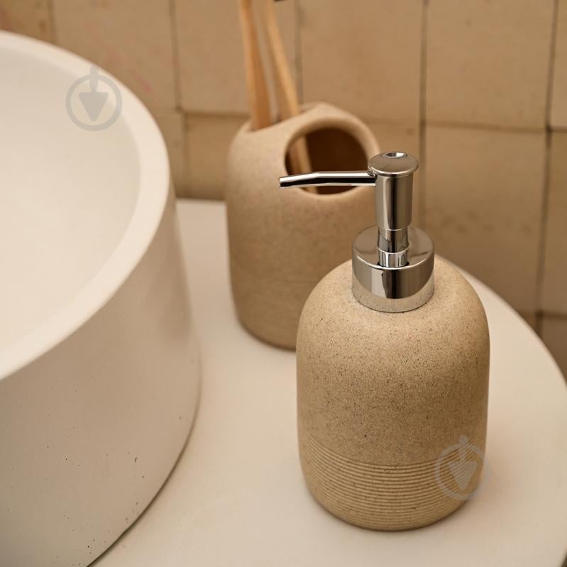 Дозатор для жидкого мыла MVM BA-04 Beige Boston - фото 5