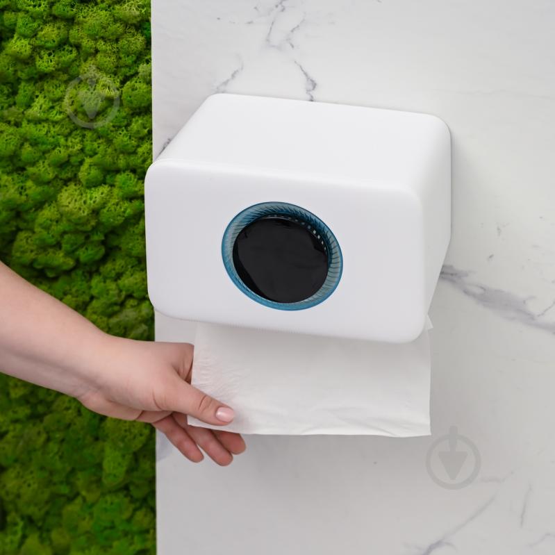 Тримач для туалетного паперу MVM BP-41 White/Gray - фото 14