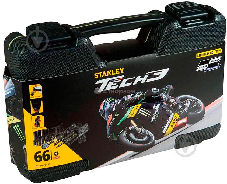 Набор головок торцевых Stanley TECH3 66 шт. STHT0-72653 - фото 2