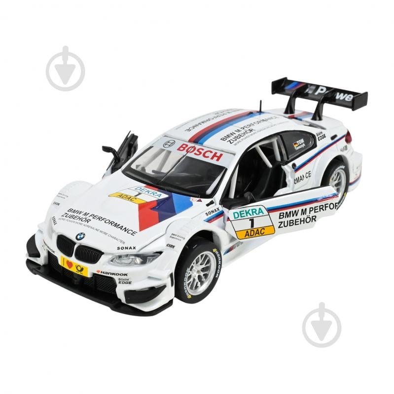 Машинка Автопром 1:32 BMW M4 GT3 68355(W) - фото 6 Машинка Автопром 1:32 BMW M4 GT3 68355(W) - фото 6