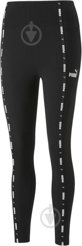 Лосины Puma PUMA POWER HIGH-WAIST 7/8 TAPE LEGGINGS 84994901 р.M черный - фото 1