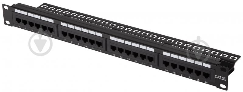 Патч-панель 2E САТ 5e UTP 24 порти - фото 1