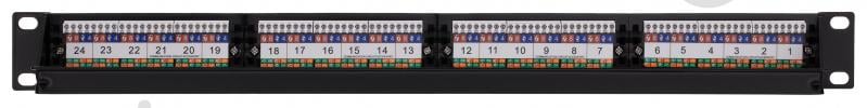 Патч-панель 2E САТ 5e UTP 24 порти - фото 3