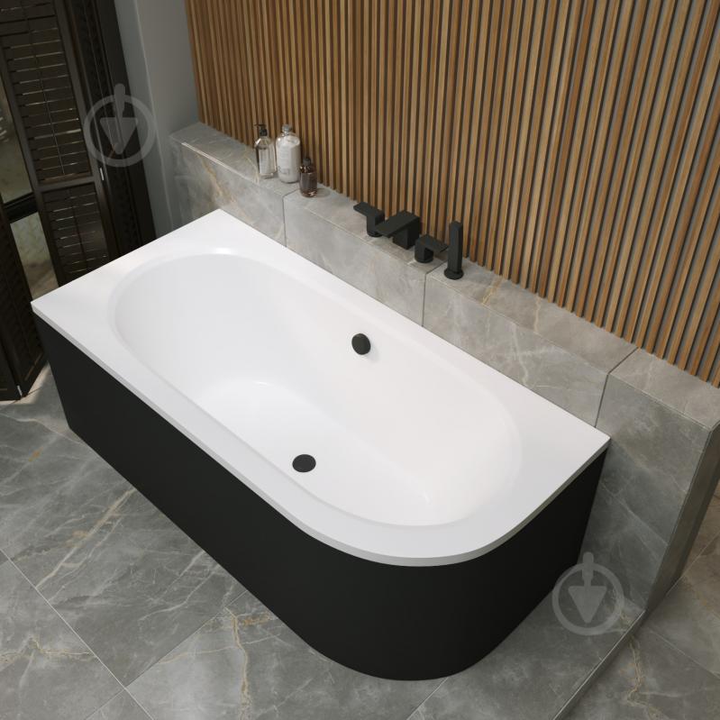 Ванна акриловая Helmken MarbellaLux S79455F431 150х74,7 см комплект 4 в 1 - фото 11
