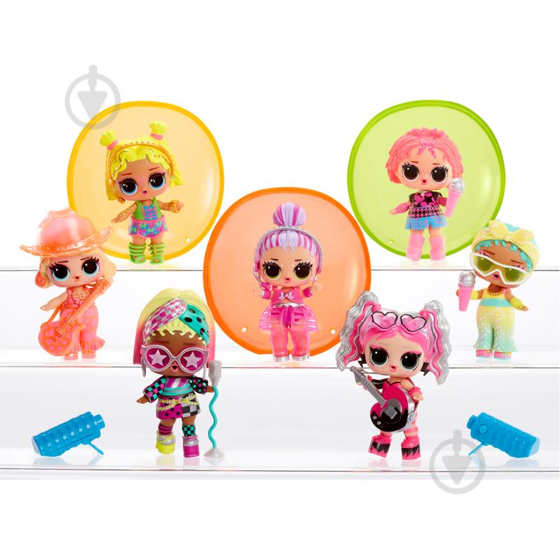 Игровой набор MGA Entertainment с куклой L.O.L. Surprise! серии Neon Pop Звездочки 120674 - фото 4