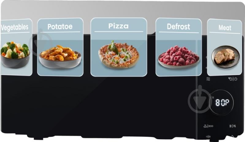 Мікрохвильова піч Hisense H23MOBSD2H4 - фото 18 Мікрохвильова піч Hisense H23MOBSD2H4 - фото 18