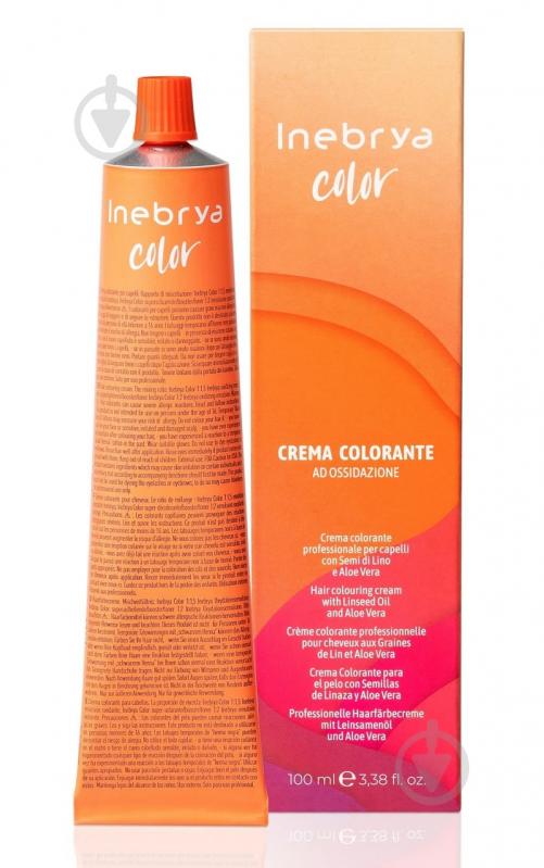 Фарба для волосся INEBRYA Color color 6/0 Темно-русявий 100 мл - фото 1