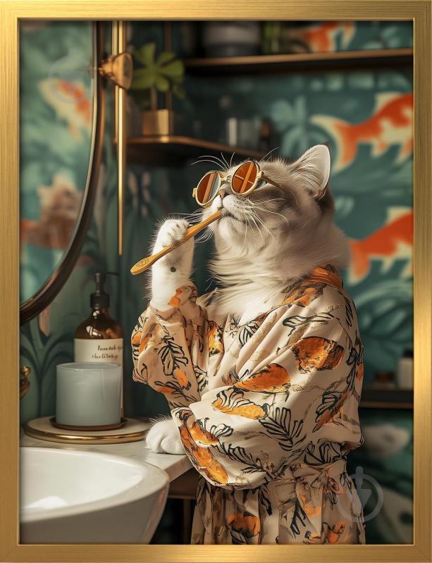 Картина Kitty I 30x40 см Styler OB-22691 - фото 1