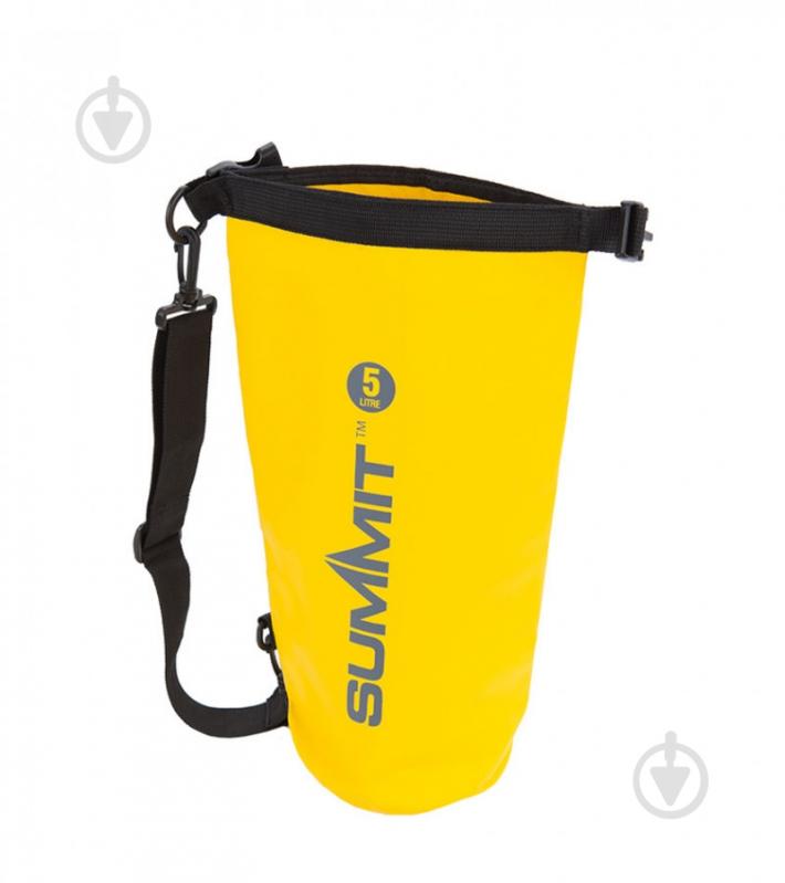 Гермомешок Summit желтый 5 л Dry Bag - фото 1 Гермомешок Summit желтый 5 л Dry Bag - фото 1