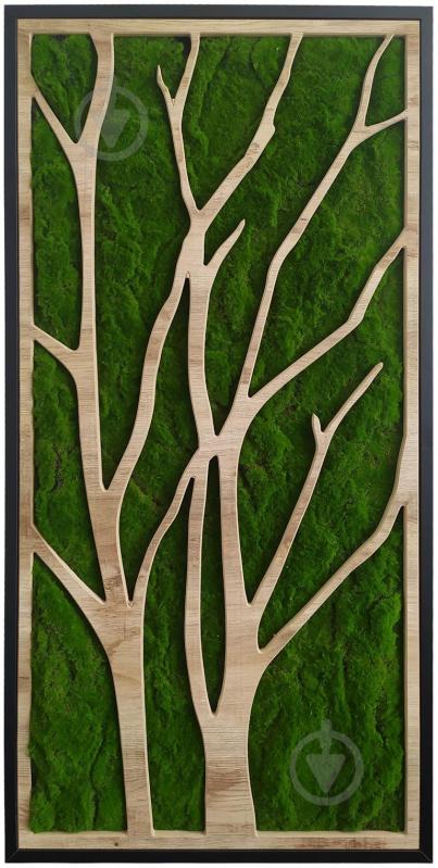Картина Green deco Three 50x100 см Styler OB-22670 - фото 1