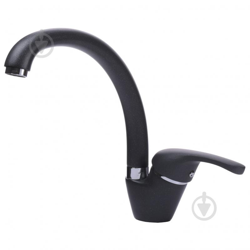 Смеситель для кухни Globus Lux GLSO-0203S-1-ONIX - фото 3 Смеситель для кухни Globus Lux GLSO-0203S-1-ONIX - фото 3
