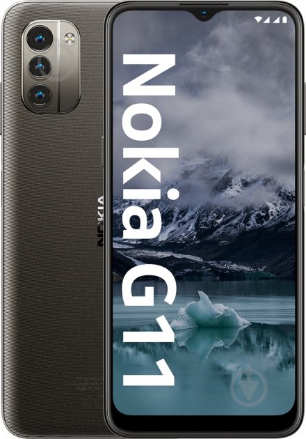 Смартфон Nokia G11 4/64GB charcoal - фото 1