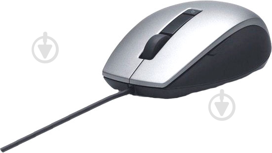 Миша Dell Laser Scroll USB 6 Buttons grey - фото 1