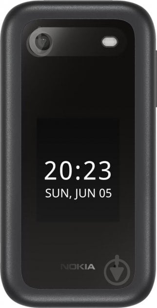 Мобільний телефон Nokia 2660 Flip Dual Sim black - фото 2