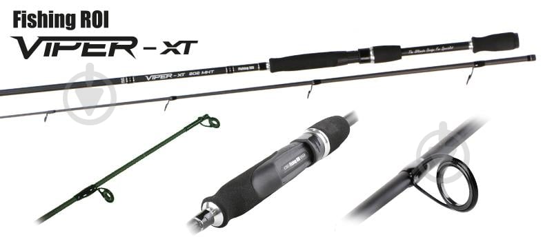 Спиннинговое удилище Fishing ROI Viper-XT 2.10m MHT 7-35g - фото 1