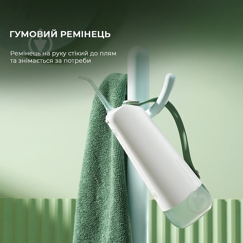 Ирригатор Oclean W10 NEW-2 NOZZLES Green - фото 5