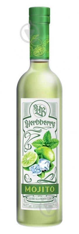 Ликер Herbberry Mojito 25% 0,5 л - фото 1