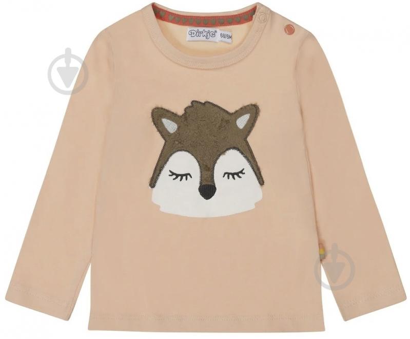 Реглан для девочки Dirkje р.80 персиковый S48403-35 - фото 1