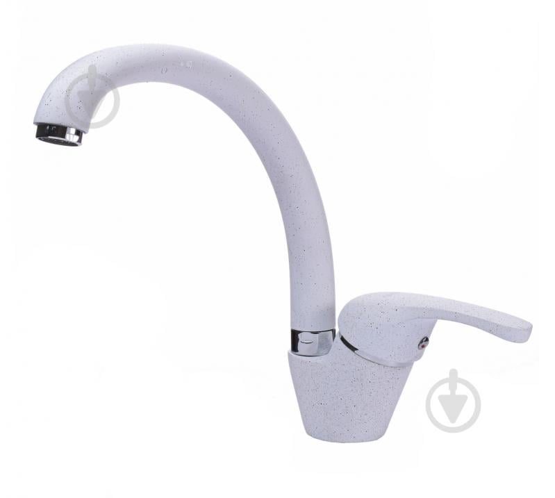 Змішувач для кухні Globus Lux GLSO-0203S-7-WHITE - фото 3 Змішувач для кухні Globus Lux GLSO-0203S-7-WHITE - фото 3
