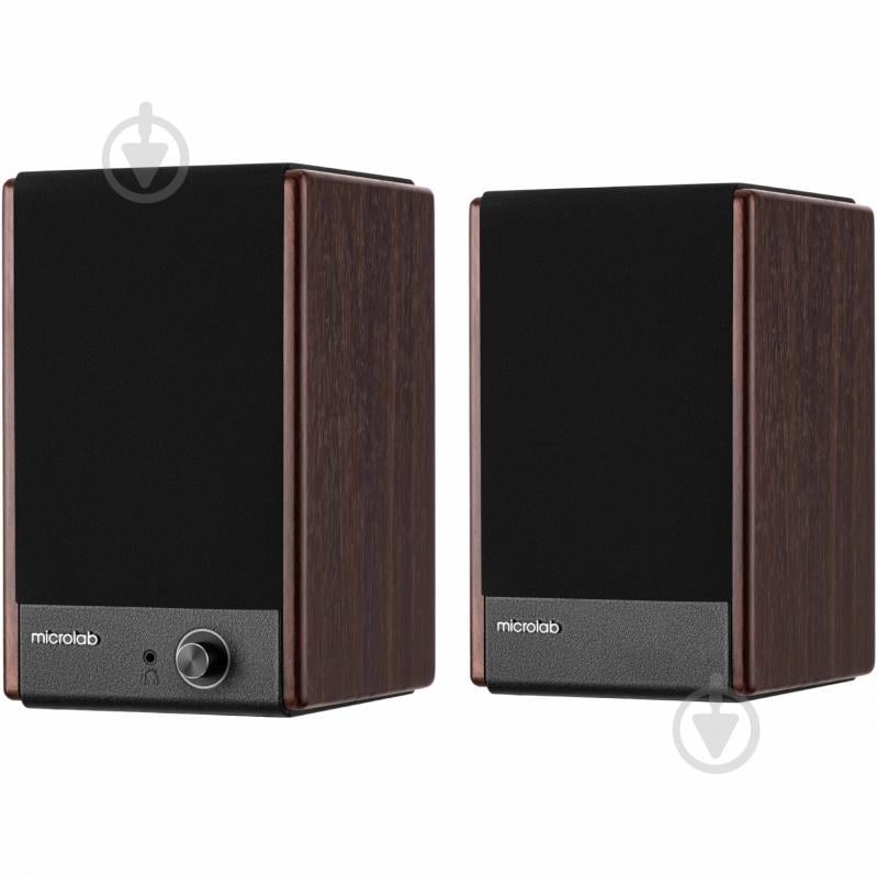 Акустическая система Microlab SOLO 4 2.0 black/brown - фото 1