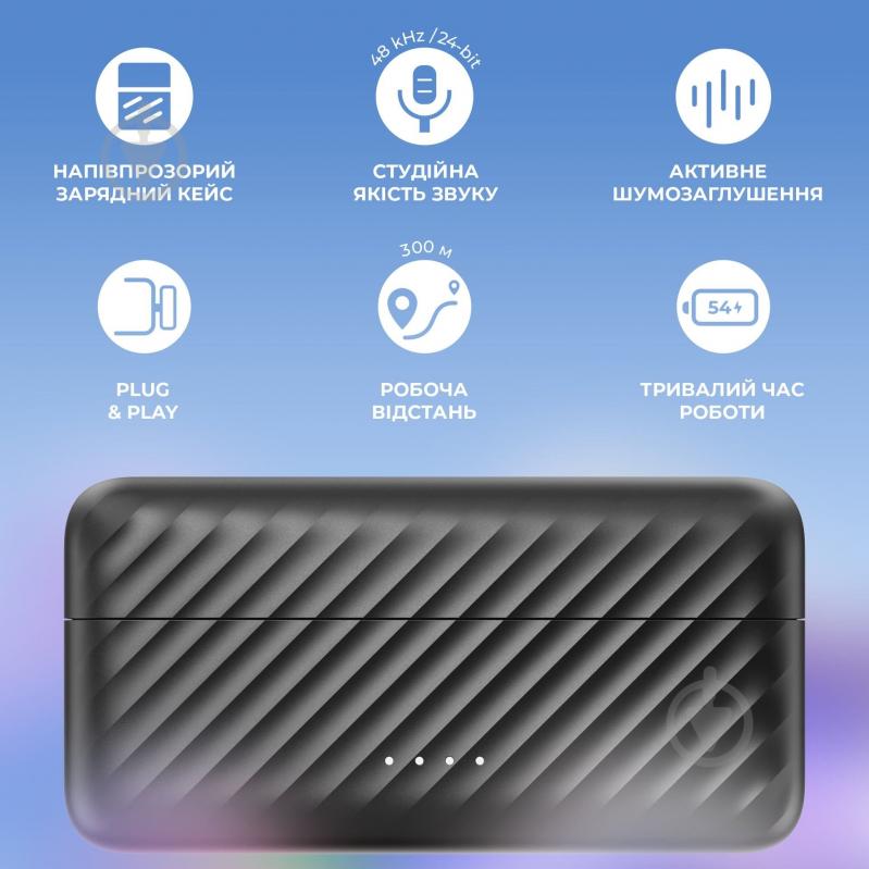 Микрофон петличный Boya Type-C/TRS Black (MIC 2-02) - фото 15