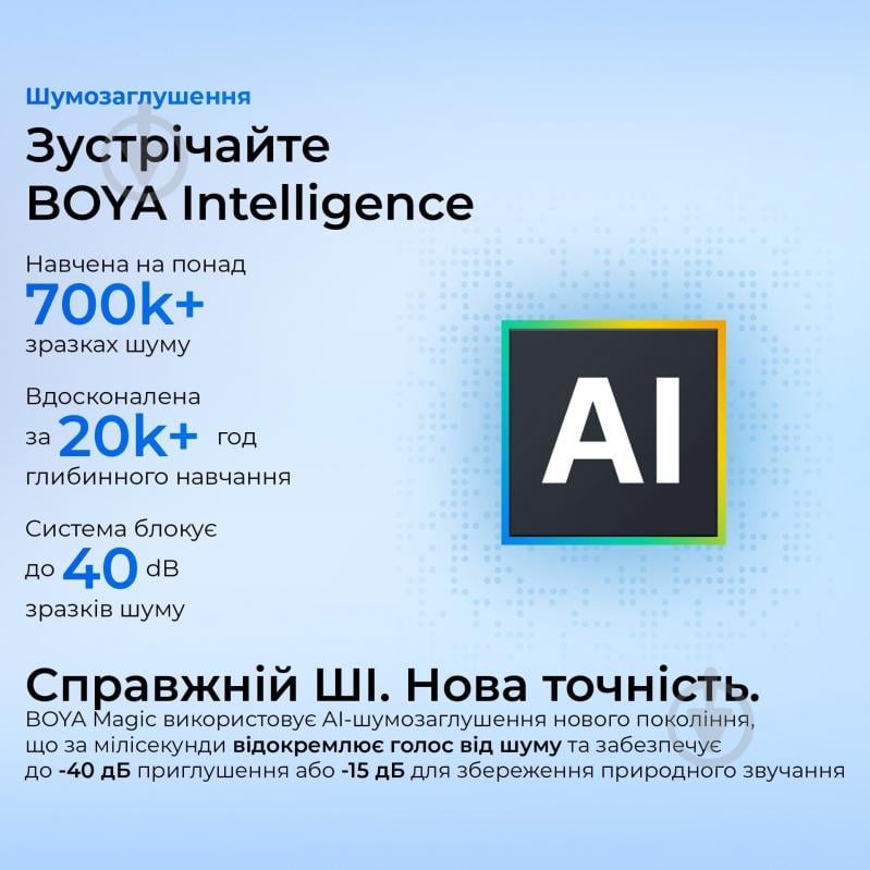 Микрофон петличный Boya Type-C/TRS Black (MIC 2-02) - фото 7