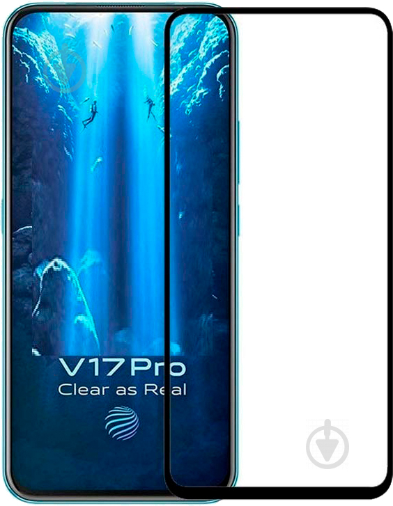 Защитное стекло PowerPlant Full screen для Vivo V17 Pro (GL607570) - фото 1