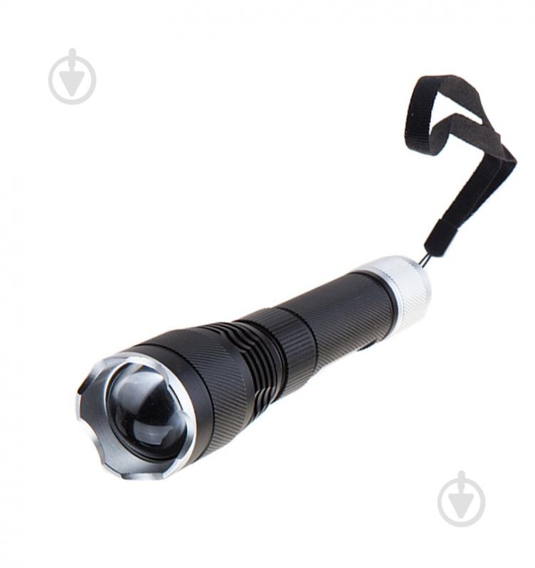 Фонарик Summit StormForce Rechargable Focus CREE 10W черный - фото 1