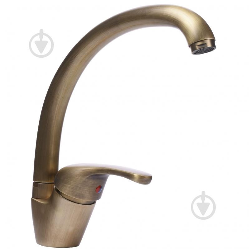 Смеситель для кухни Globus Lux GLSO-0203S-9-BRONZE - фото 1