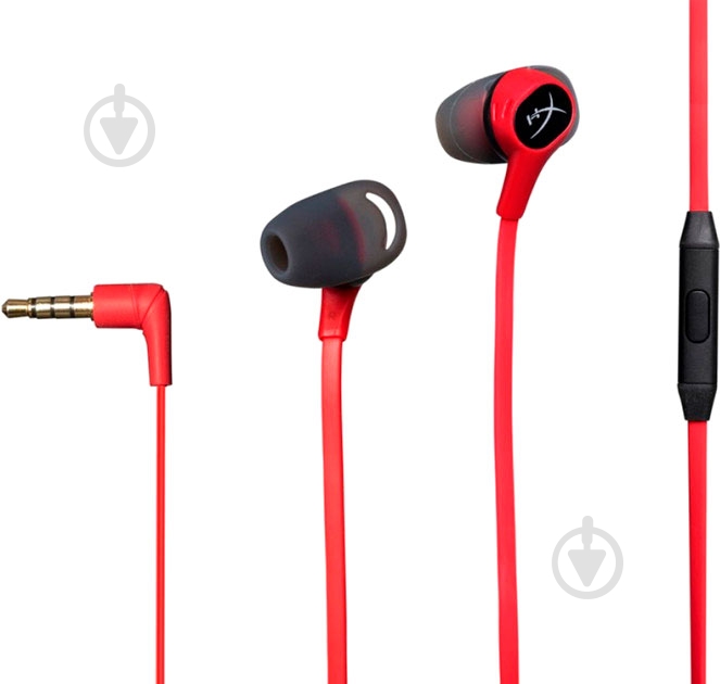 Навушники HX-HSCEB-RD red HyperX Cloud - фото 1 Навушники HX-HSCEB-RD red HyperX Cloud - фото 1