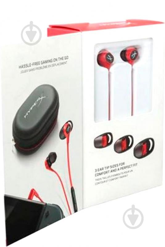 Навушники HX-HSCEB-RD red HyperX Cloud - фото 10 Навушники HX-HSCEB-RD red HyperX Cloud - фото 10