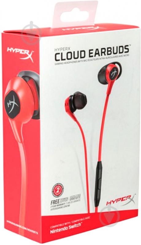 Навушники HX-HSCEB-RD red HyperX Cloud - фото 11 Навушники HX-HSCEB-RD red HyperX Cloud - фото 11