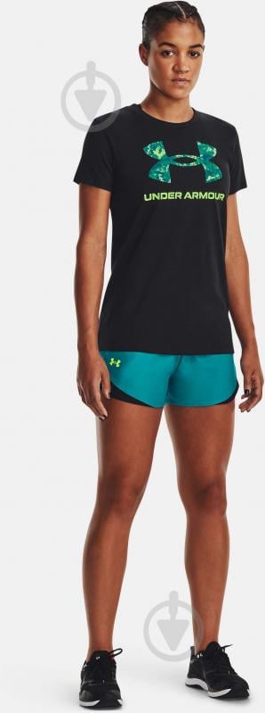 Футболка Under Armour SPORTSTYLE LOGO SS 1356305-005 р.XS чорний - фото 3