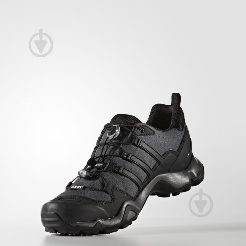 Кросівки чоловічі демісезонні Adidas TERREX SWIFT R GTX BB4625 р.40 2/3 темно-сірі - фото 4