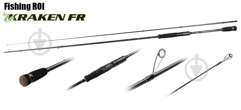 Спінінгове вудлище Fishing ROI Kraken 2.40m L 4-17g - фото 1