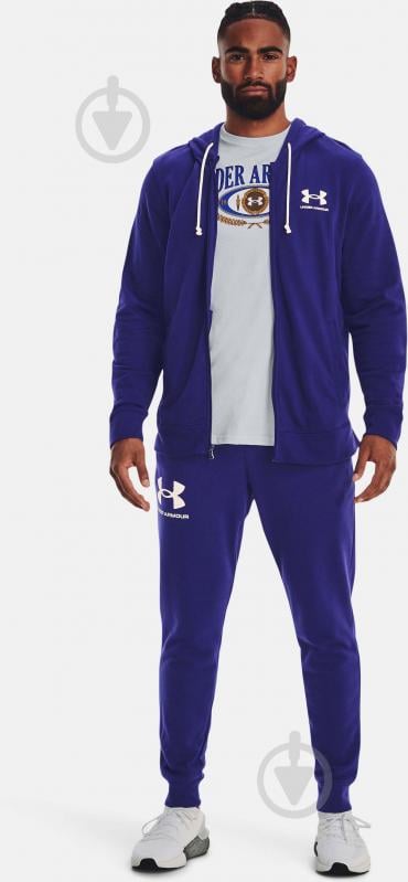 Брюки Under Armour RIVAL TERRY JOGGER 1361642-468 р. XL синий - фото 3