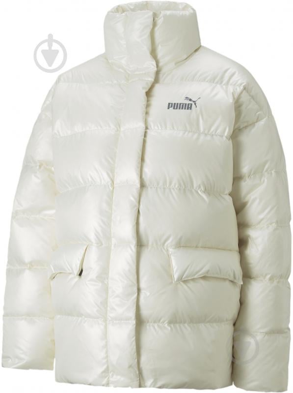 Куртка женская зимняя Puma STYLE DOWN SHINY PUFFER 84939665 р.L бежевая - фото 1 Куртка женская зимняя Puma STYLE DOWN SHINY PUFFER 84939665 р.L бежевая - фото 1