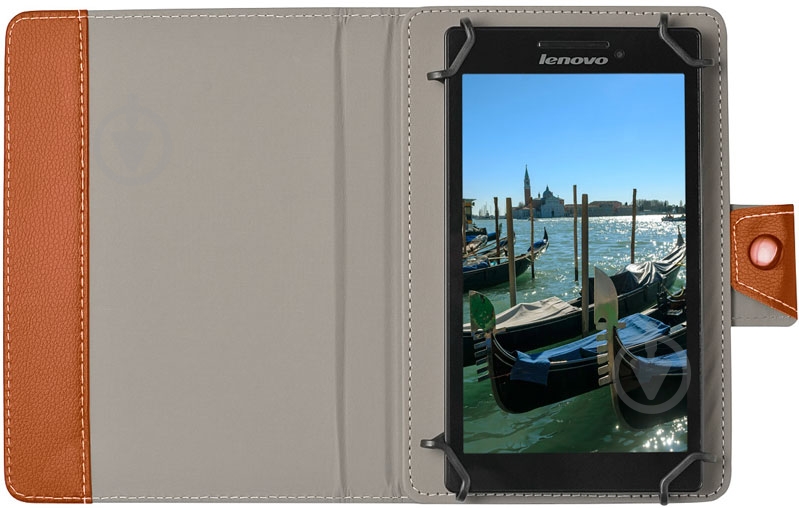 Чехол Grand-X TC01 Universal 7” brown (UTC - GX7TC01BR) - фото 3