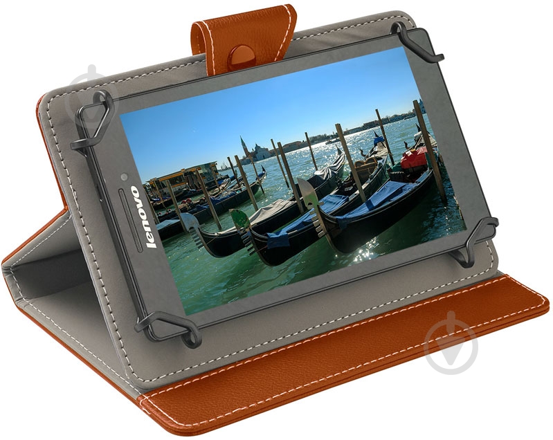 Чехол Grand-X TC01 Universal 7” brown (UTC - GX7TC01BR) - фото 1