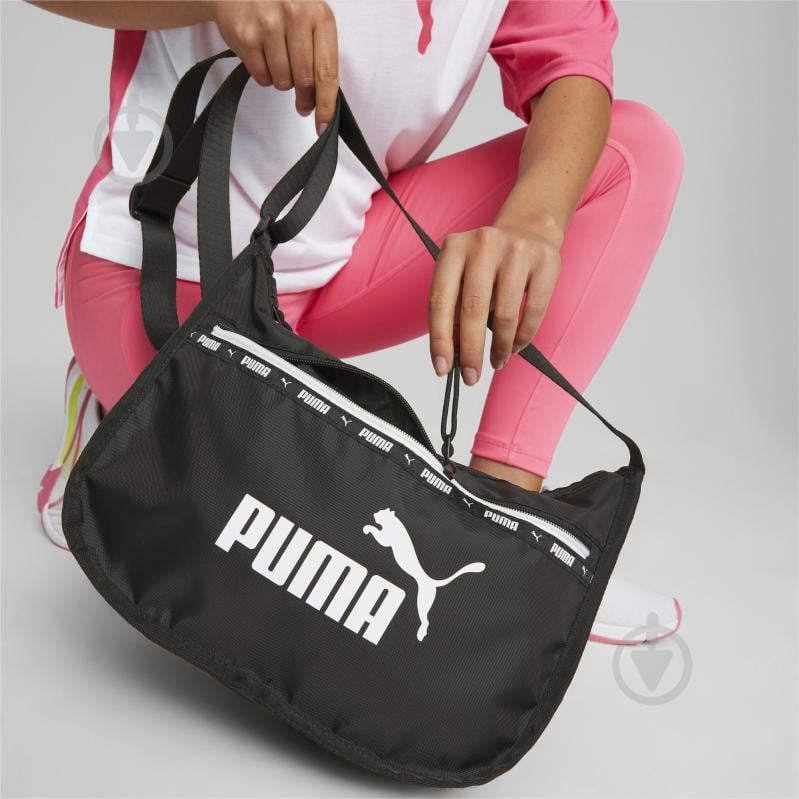 Сумка Puma CORE BASE SHOULDER BAG 7914401 черный - фото 3