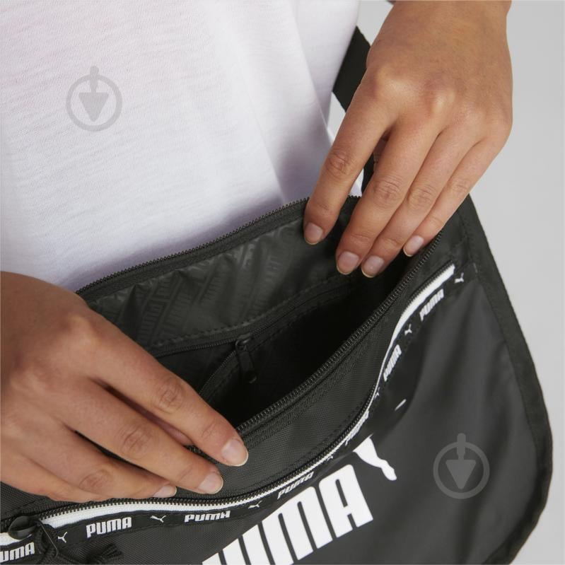 Сумка Puma CORE BASE SHOULDER BAG 7914401 черный - фото 4