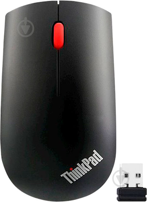 Мышь Lenovo ThinkPad Essential Wireless Mouse black - фото 1