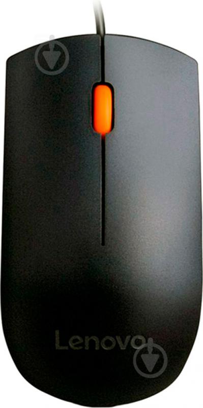 Мышь Lenovo 300 USB Mouse - WW black - фото 1