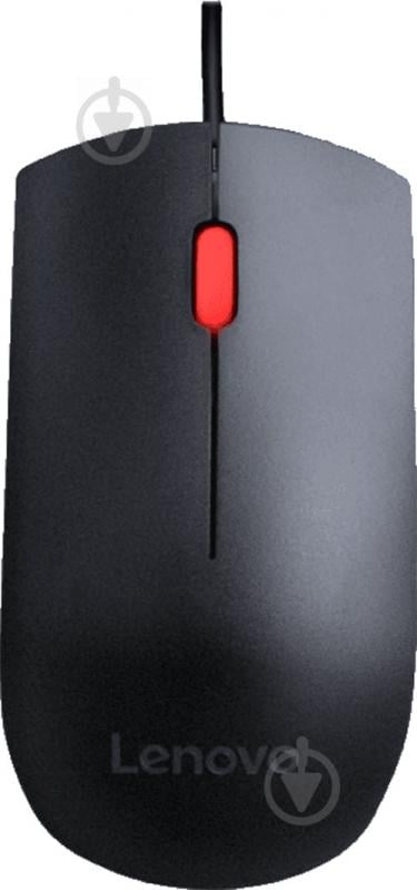 Миша Lenovo Essential USB Mouse black - фото 1