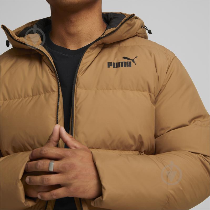 Пуховик Puma HOODED DOWN PUFFER 84998774 р.2XL коричневый - фото 5