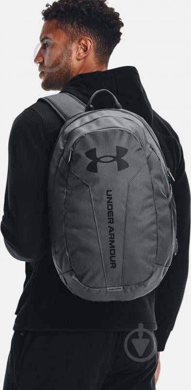 Рюкзак Under Armour HUSTLE LITE BACKPACK HUSTLE LITE BACKPACK 1364180-012 26 л сірий - фото 2